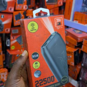 New Age 22500mAH Power Bank – Fast Charge, Dual Output, LED Display